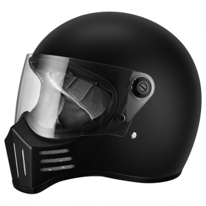 Gangster Helmet - Matte Black