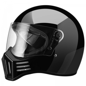 Gangster Helmet - Gloss Black