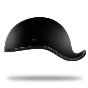 800 Half Face Helmet - Matte Black