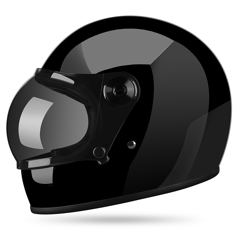Gridos Bubble Helmet - Gloss Black