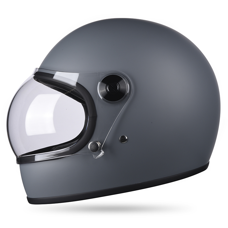 Gridos Bubble Helmet - Matte Storm Grey