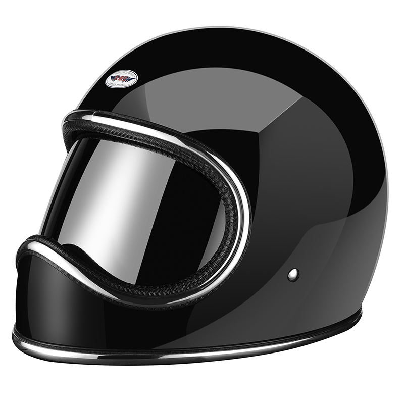 Space Full Face Helmet - Gloss Black